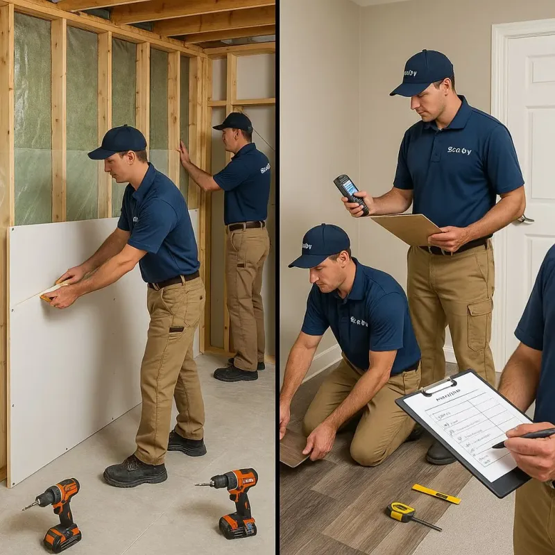 Repairs and Reconstruction process in Headland, AL